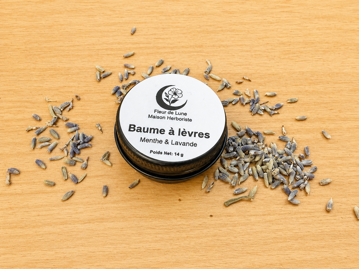 Baume à lèvres - Menthe & Lavande