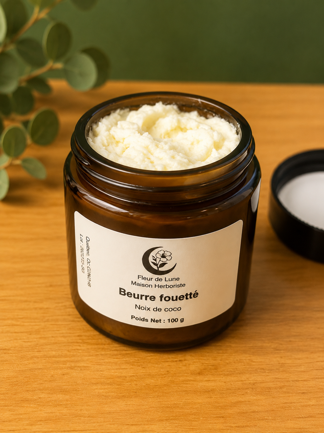 Beurre fouetté - Noix de coco